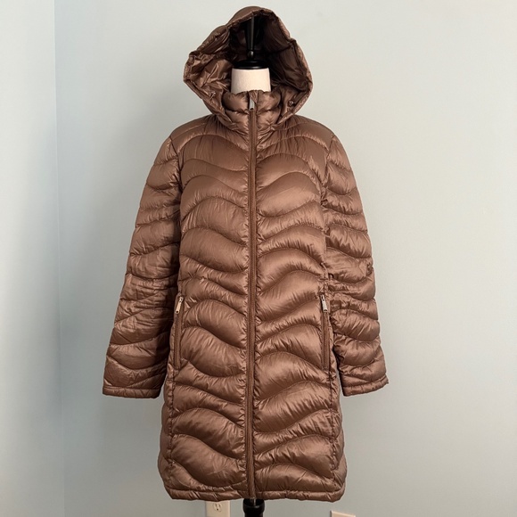 Andrew Marc Women's  Down Hooded Jacket Size XL - Picture 1 of 9